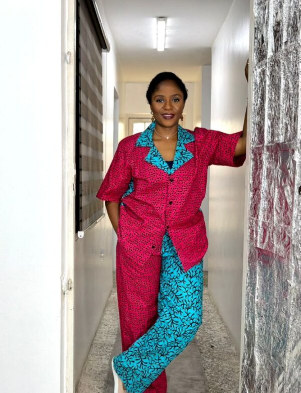 M&M Ankara 2pieces - Pink